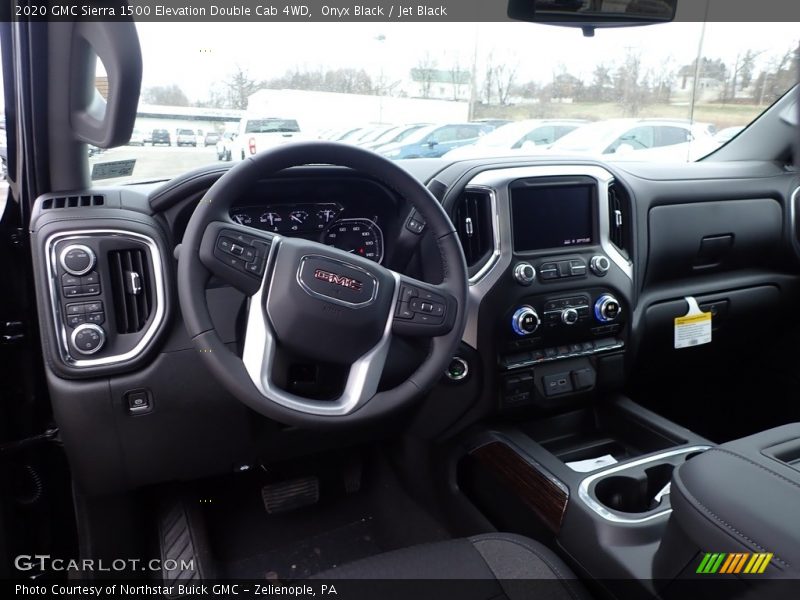 Dashboard of 2020 Sierra 1500 Elevation Double Cab 4WD