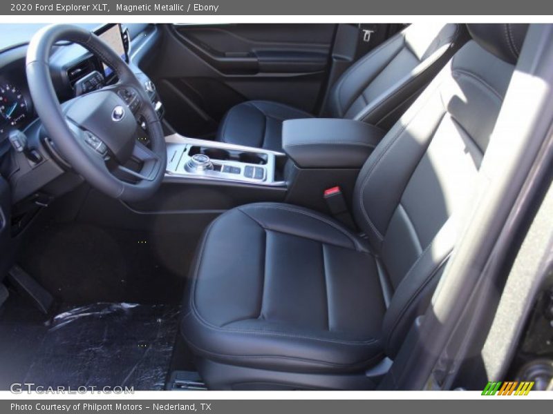 Magnetic Metallic / Ebony 2020 Ford Explorer XLT