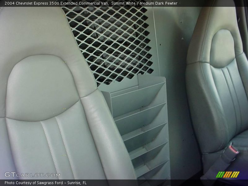 Summit White / Medium Dark Pewter 2004 Chevrolet Express 3500 Extended Commercial Van