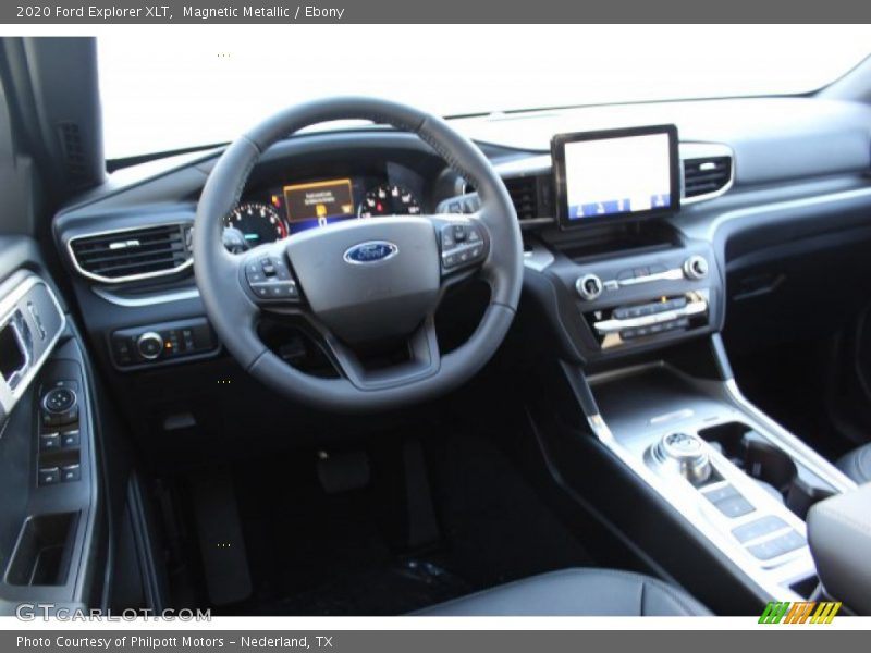 Magnetic Metallic / Ebony 2020 Ford Explorer XLT