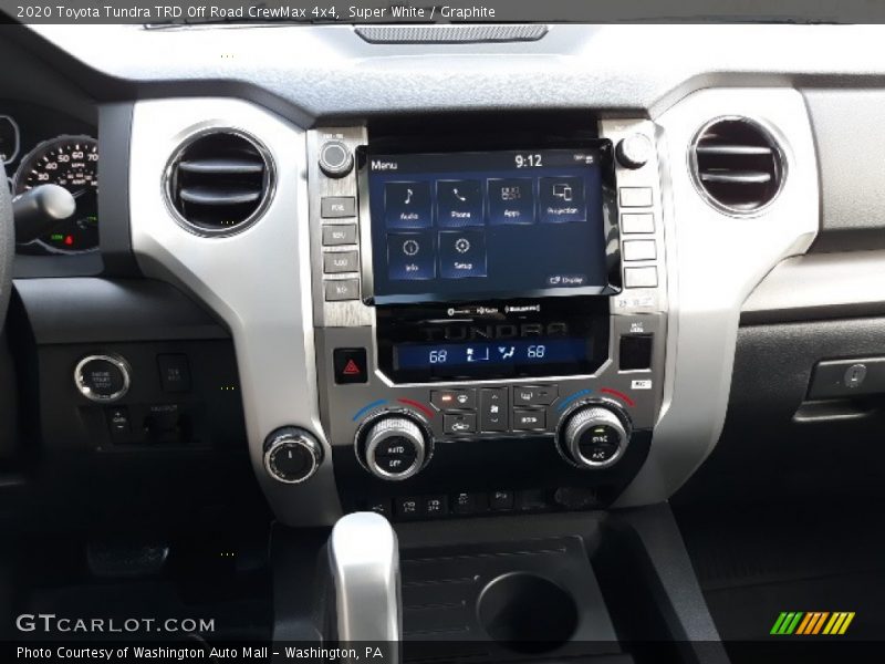 Super White / Graphite 2020 Toyota Tundra TRD Off Road CrewMax 4x4