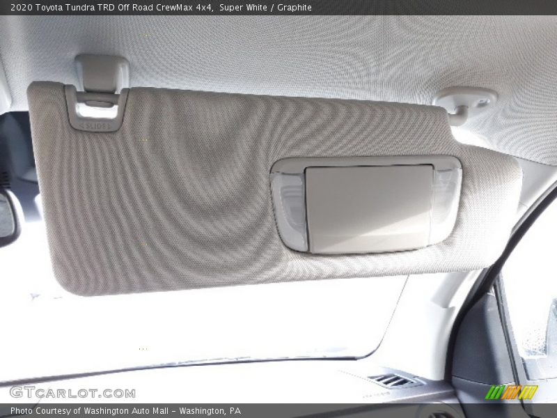 Super White / Graphite 2020 Toyota Tundra TRD Off Road CrewMax 4x4