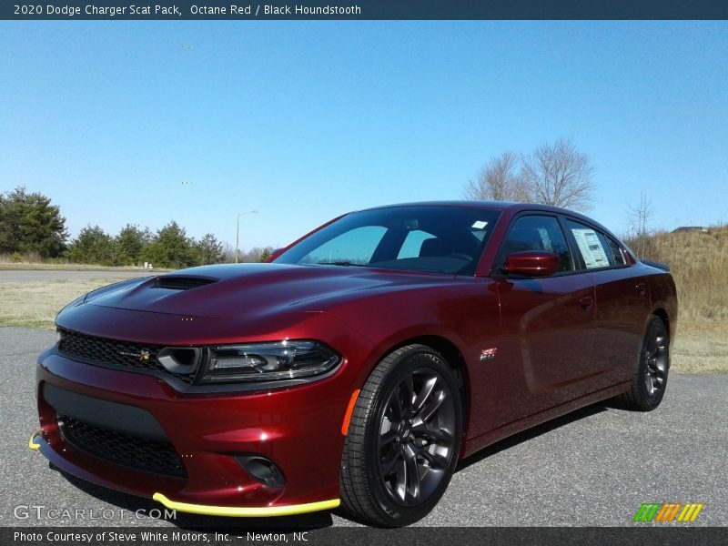 Octane Red / Black Houndstooth 2020 Dodge Charger Scat Pack