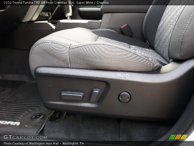 Super White / Graphite 2020 Toyota Tundra TRD Off Road CrewMax 4x4