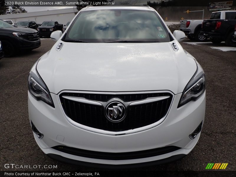 Summit White / Light Neutral 2020 Buick Envision Essence AWD