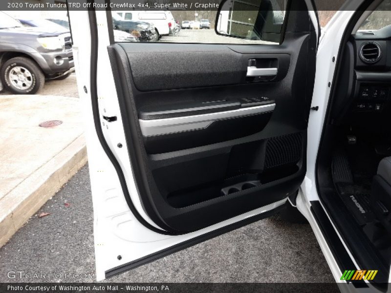 Super White / Graphite 2020 Toyota Tundra TRD Off Road CrewMax 4x4