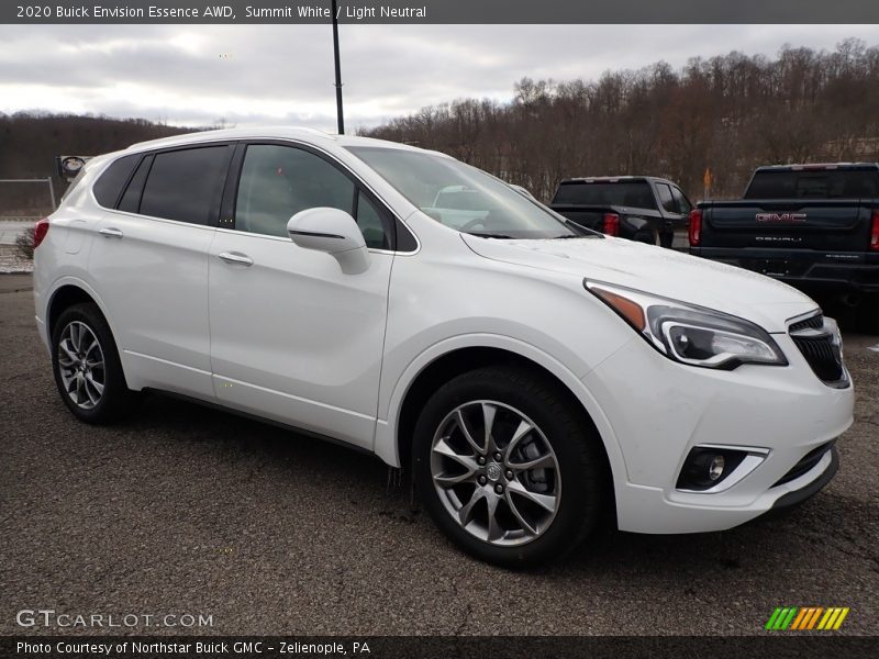 Summit White / Light Neutral 2020 Buick Envision Essence AWD