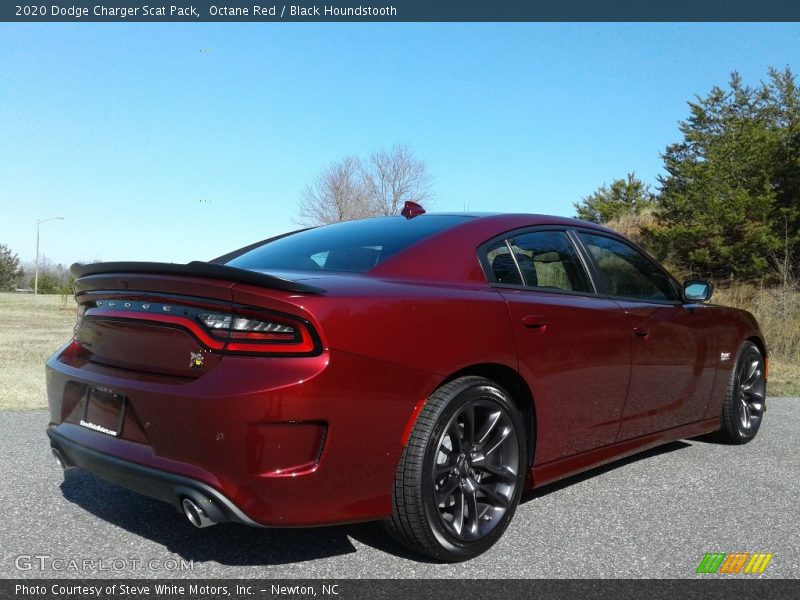 Octane Red / Black Houndstooth 2020 Dodge Charger Scat Pack