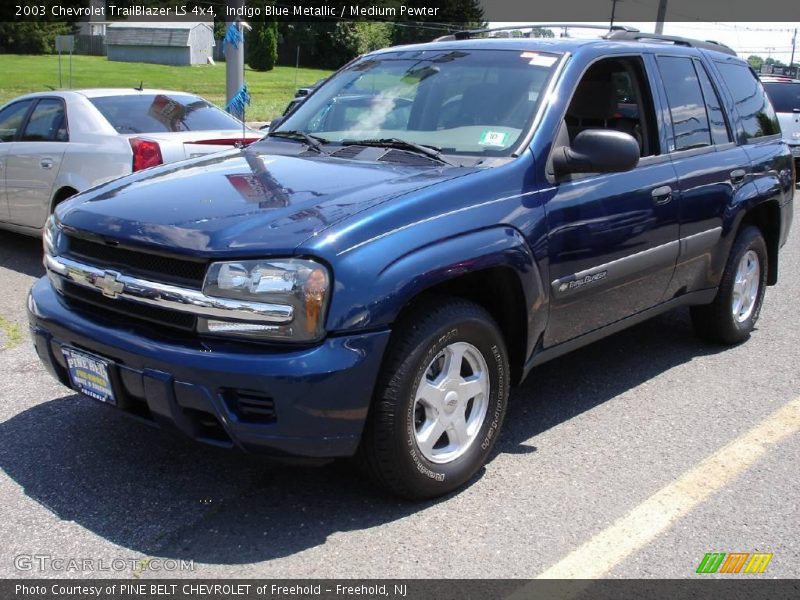 Indigo Blue Metallic / Medium Pewter 2003 Chevrolet TrailBlazer LS 4x4