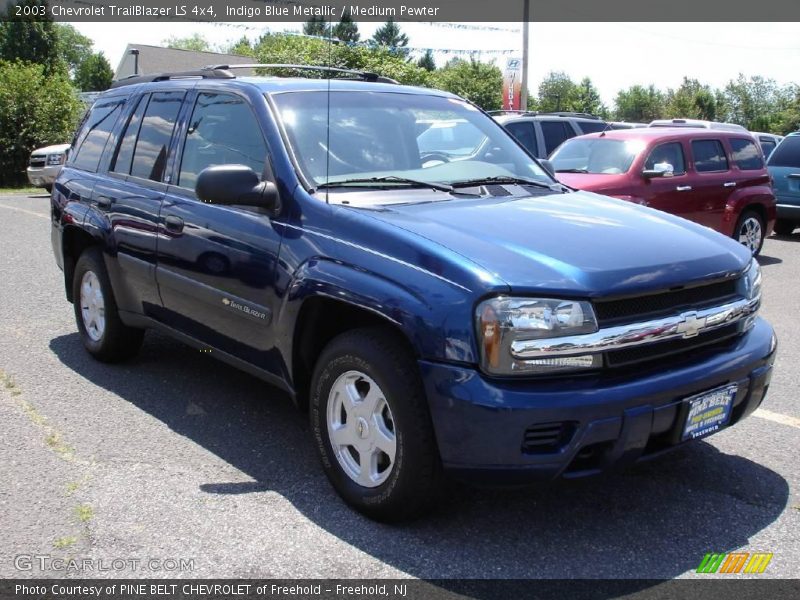 Indigo Blue Metallic / Medium Pewter 2003 Chevrolet TrailBlazer LS 4x4