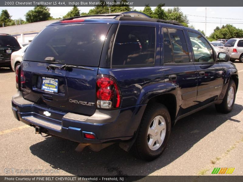 Indigo Blue Metallic / Medium Pewter 2003 Chevrolet TrailBlazer LS 4x4