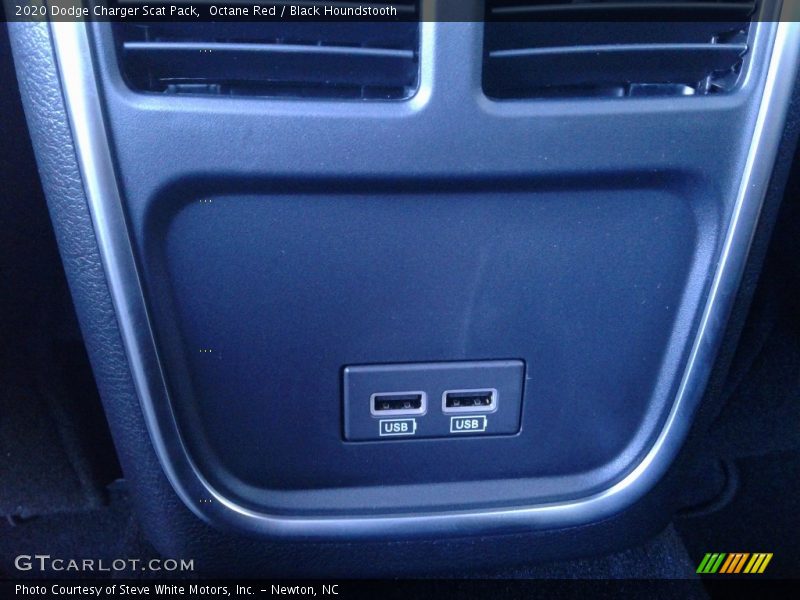 Octane Red / Black Houndstooth 2020 Dodge Charger Scat Pack