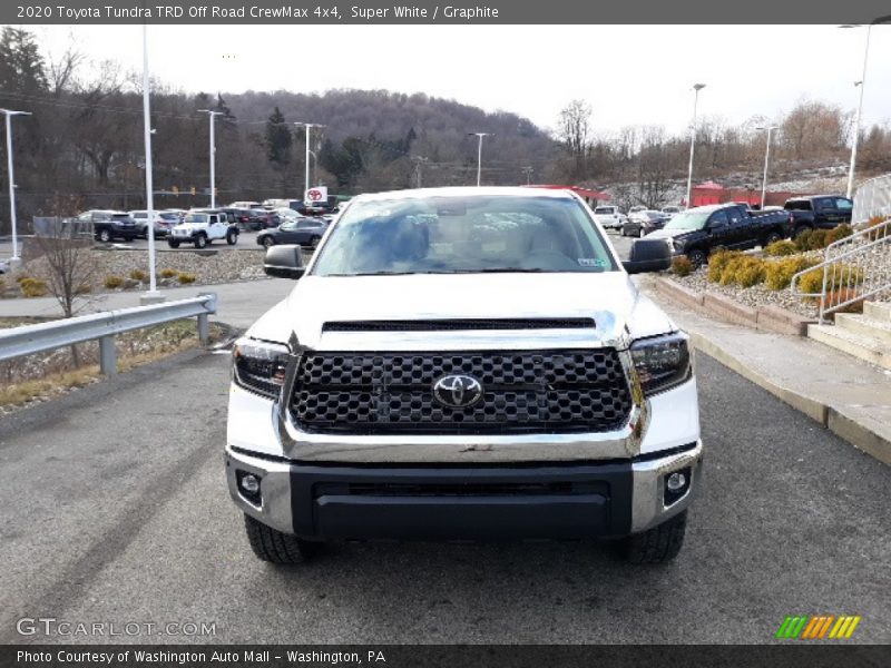 Super White / Graphite 2020 Toyota Tundra TRD Off Road CrewMax 4x4