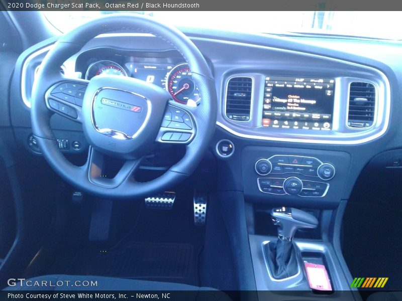 Octane Red / Black Houndstooth 2020 Dodge Charger Scat Pack