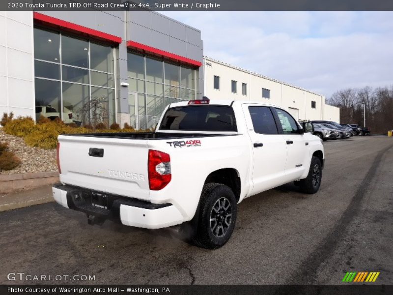 Super White / Graphite 2020 Toyota Tundra TRD Off Road CrewMax 4x4