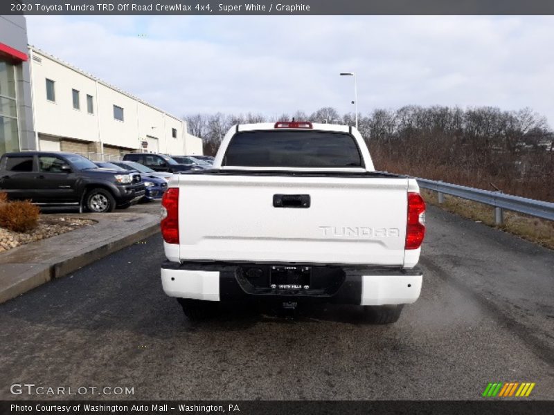 Super White / Graphite 2020 Toyota Tundra TRD Off Road CrewMax 4x4