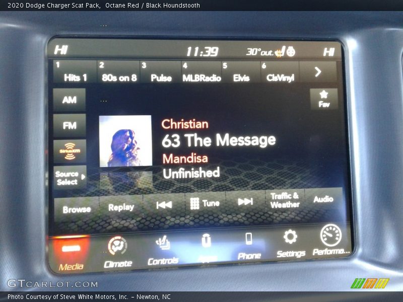 Octane Red / Black Houndstooth 2020 Dodge Charger Scat Pack