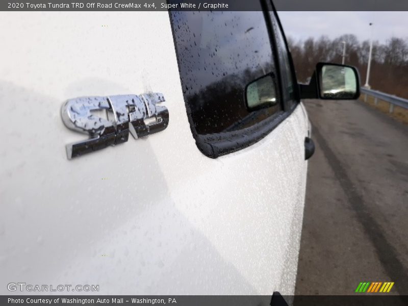 Super White / Graphite 2020 Toyota Tundra TRD Off Road CrewMax 4x4