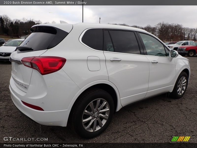 Summit White / Ebony 2020 Buick Envision Essence AWD