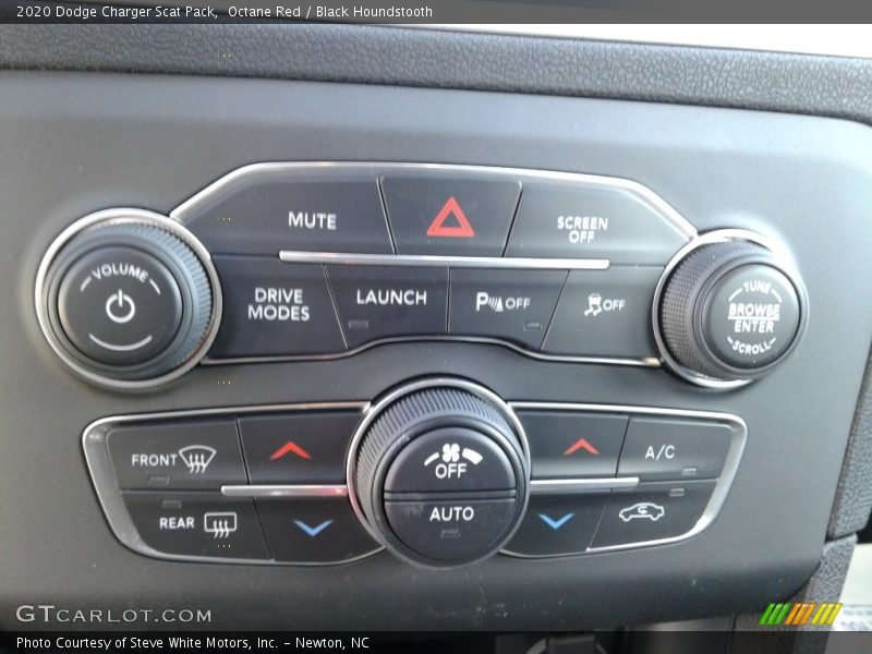 Octane Red / Black Houndstooth 2020 Dodge Charger Scat Pack