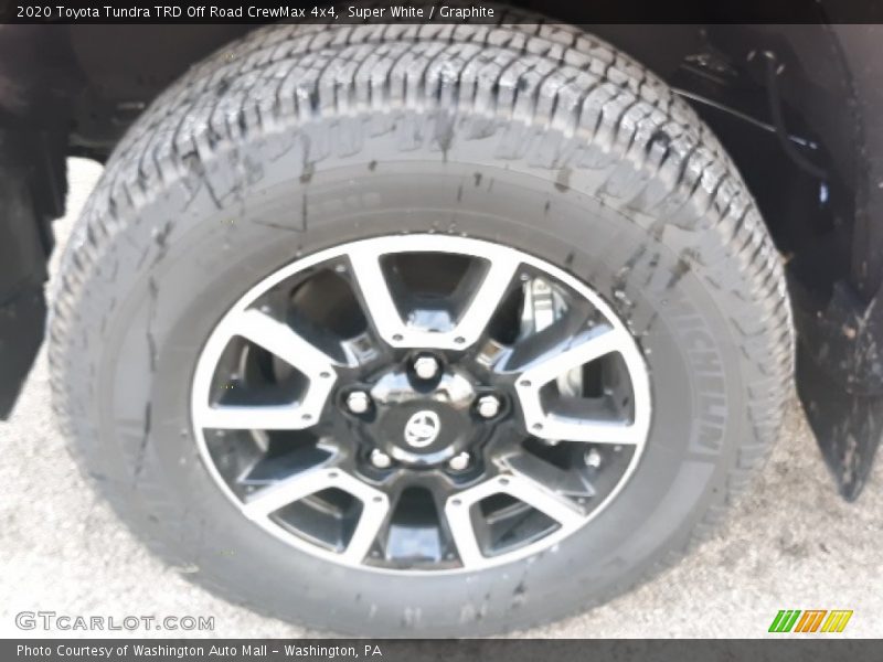 Super White / Graphite 2020 Toyota Tundra TRD Off Road CrewMax 4x4