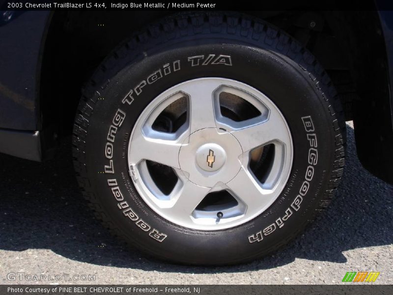 Indigo Blue Metallic / Medium Pewter 2003 Chevrolet TrailBlazer LS 4x4