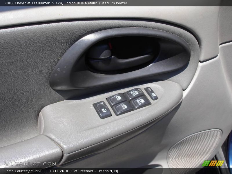 Indigo Blue Metallic / Medium Pewter 2003 Chevrolet TrailBlazer LS 4x4