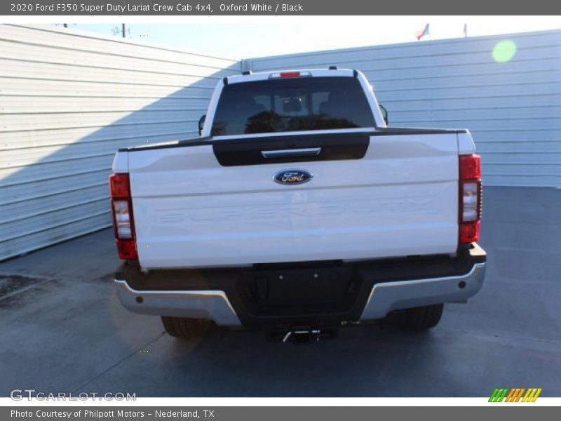 Oxford White / Black 2020 Ford F350 Super Duty Lariat Crew Cab 4x4