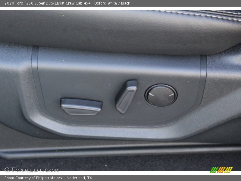 Oxford White / Black 2020 Ford F350 Super Duty Lariat Crew Cab 4x4