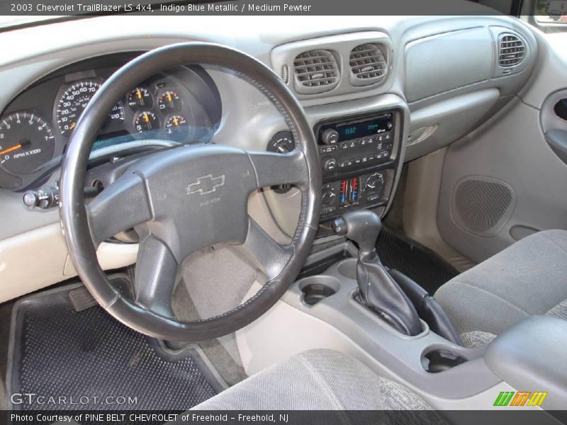 Indigo Blue Metallic / Medium Pewter 2003 Chevrolet TrailBlazer LS 4x4