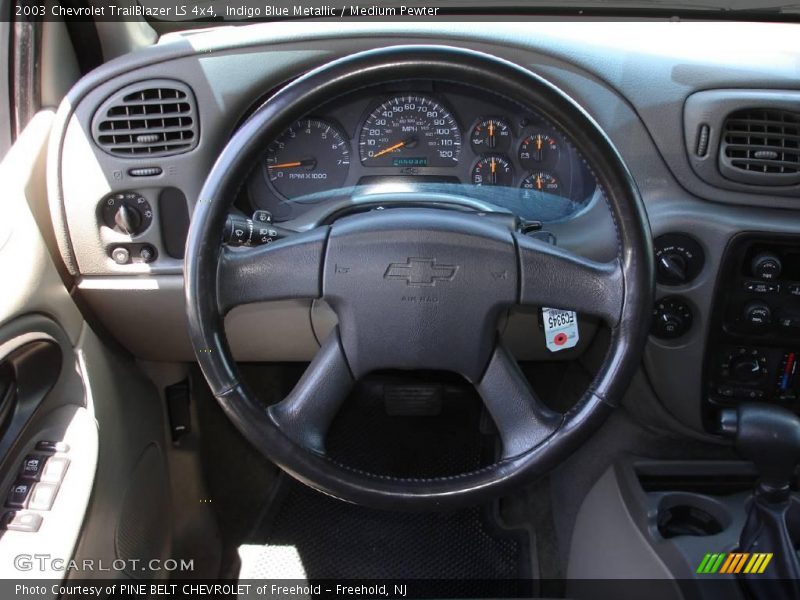 Indigo Blue Metallic / Medium Pewter 2003 Chevrolet TrailBlazer LS 4x4