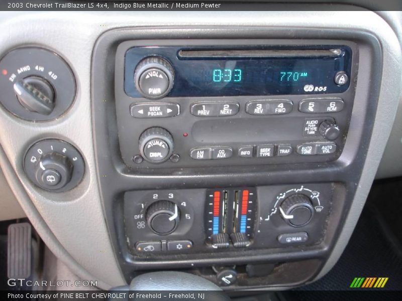 Indigo Blue Metallic / Medium Pewter 2003 Chevrolet TrailBlazer LS 4x4