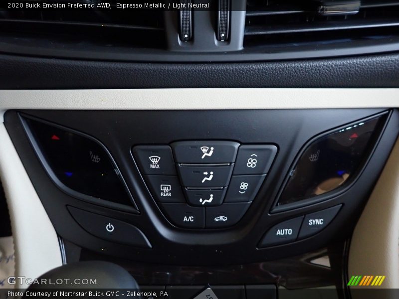 Espresso Metallic / Light Neutral 2020 Buick Envision Preferred AWD