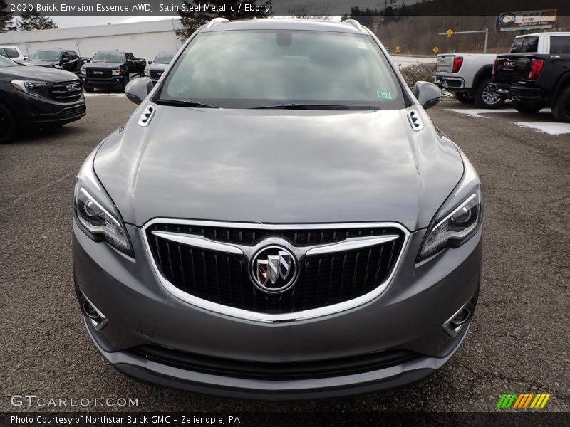 Satin Steel Metallic / Ebony 2020 Buick Envision Essence AWD