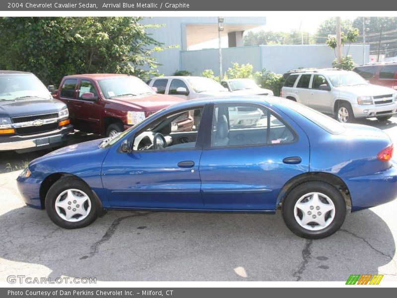 Arrival Blue Metallic / Graphite 2004 Chevrolet Cavalier Sedan