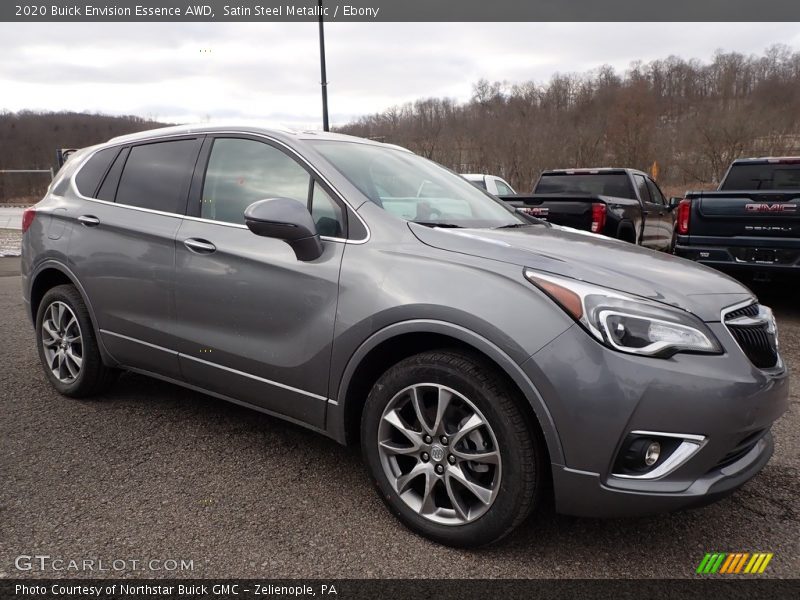 Satin Steel Metallic / Ebony 2020 Buick Envision Essence AWD