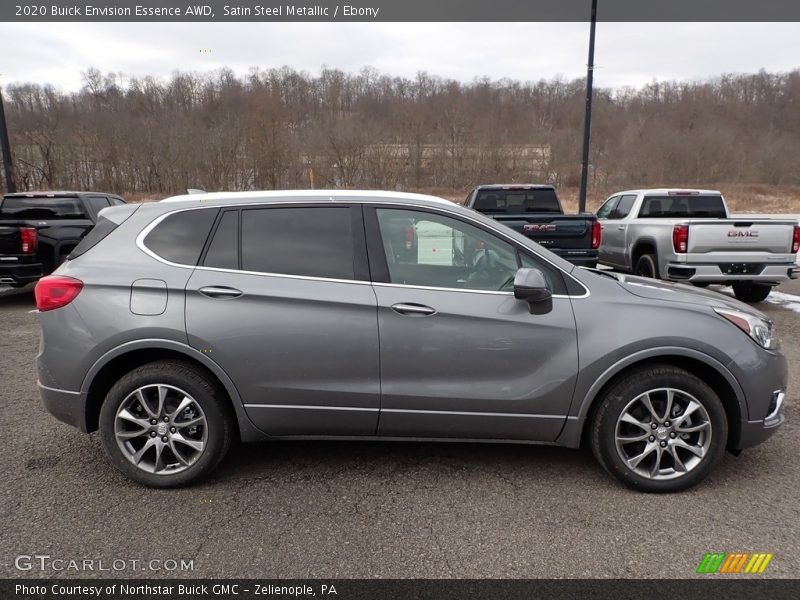 Satin Steel Metallic / Ebony 2020 Buick Envision Essence AWD
