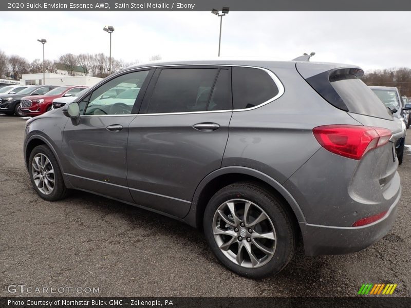 Satin Steel Metallic / Ebony 2020 Buick Envision Essence AWD