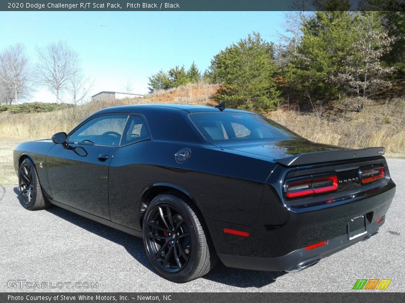 Pitch Black / Black 2020 Dodge Challenger R/T Scat Pack