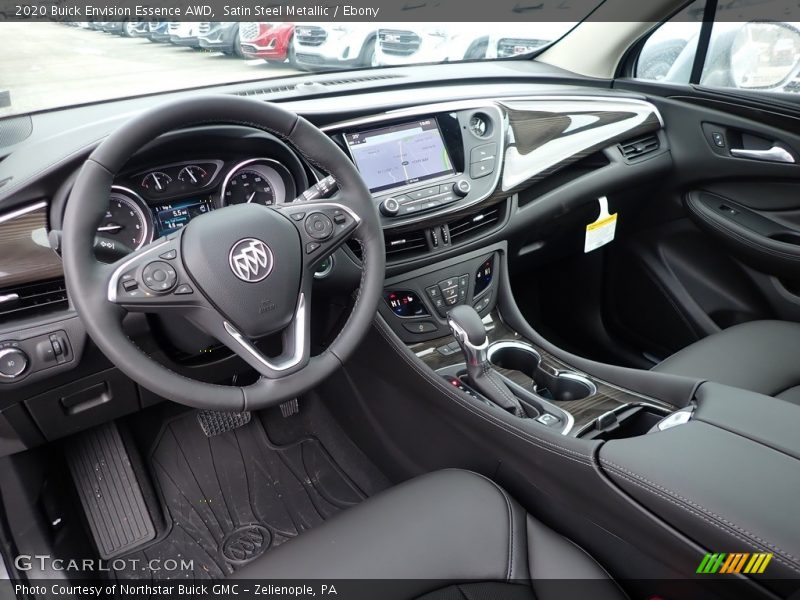 Satin Steel Metallic / Ebony 2020 Buick Envision Essence AWD
