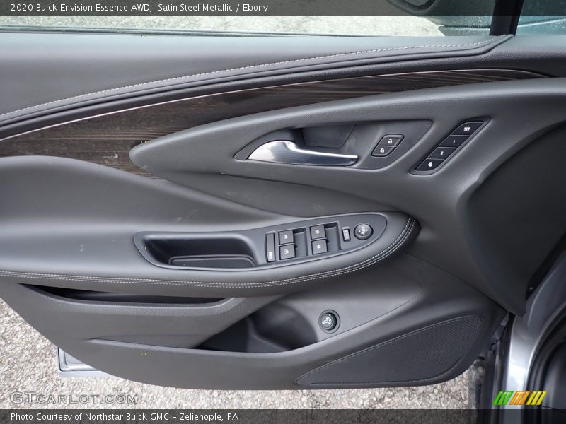 Satin Steel Metallic / Ebony 2020 Buick Envision Essence AWD