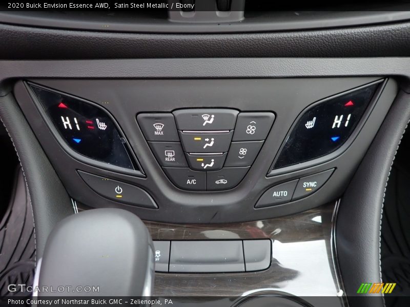 Satin Steel Metallic / Ebony 2020 Buick Envision Essence AWD