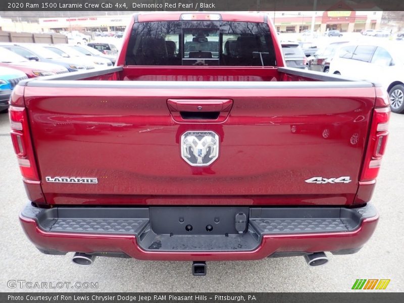 Delmonico Red Pearl / Black 2020 Ram 1500 Laramie Crew Cab 4x4