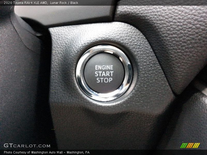 Lunar Rock / Black 2020 Toyota RAV4 XLE AWD