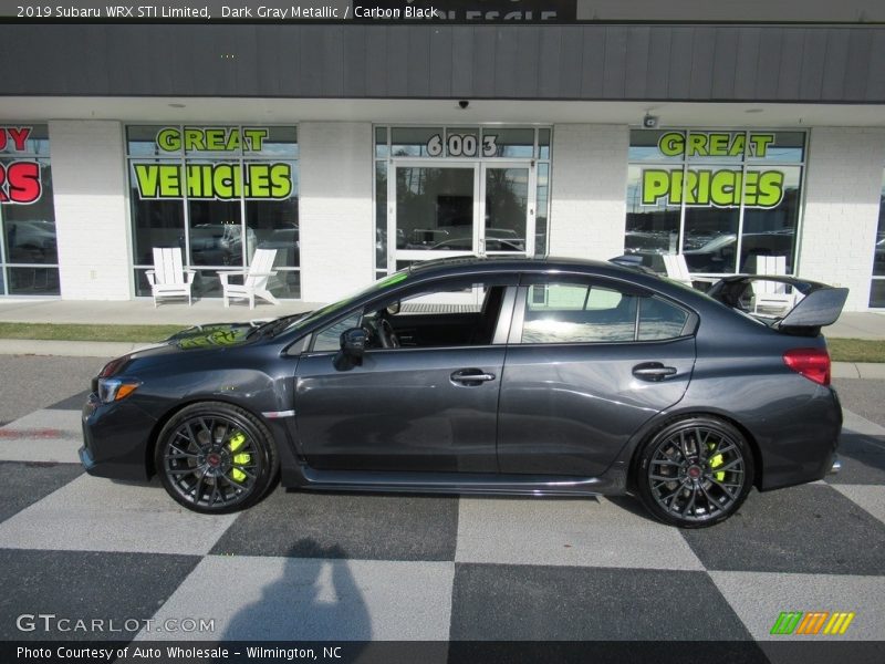 Dark Gray Metallic / Carbon Black 2019 Subaru WRX STI Limited