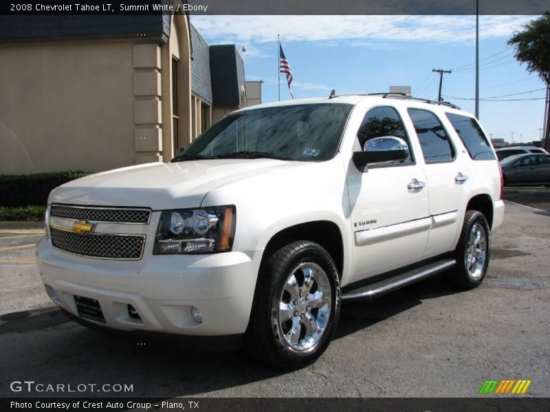 Summit White / Ebony 2008 Chevrolet Tahoe LT