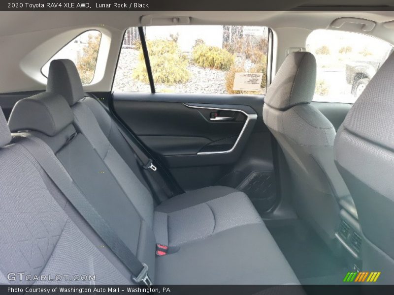 Lunar Rock / Black 2020 Toyota RAV4 XLE AWD