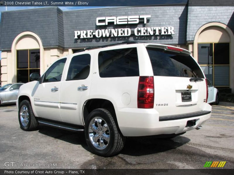 Summit White / Ebony 2008 Chevrolet Tahoe LT