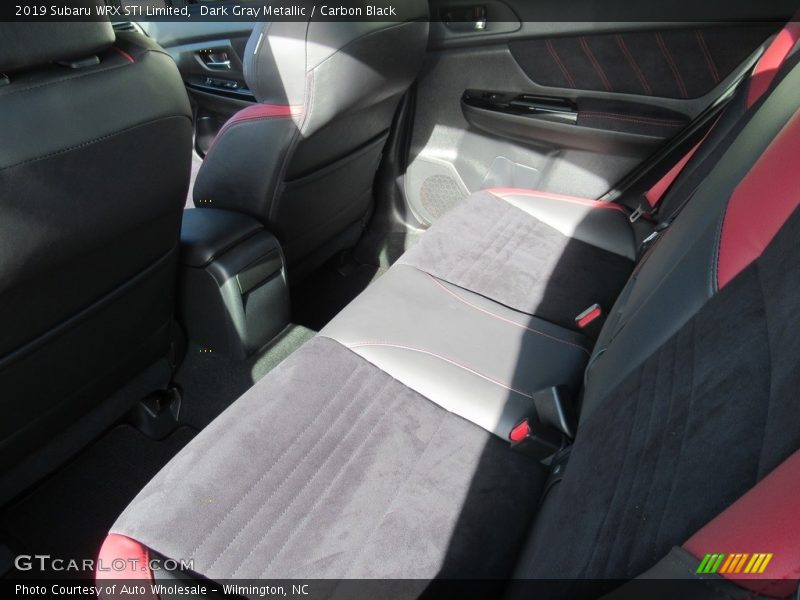 Rear Seat of 2019 WRX STI Limited