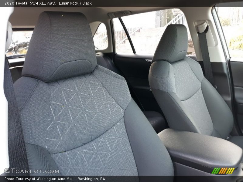 Lunar Rock / Black 2020 Toyota RAV4 XLE AWD